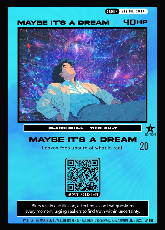 Maybe It's a Dream trading card